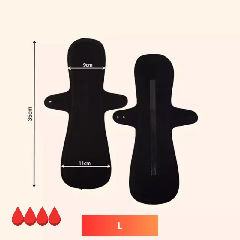 Serviette hygiénique lavable